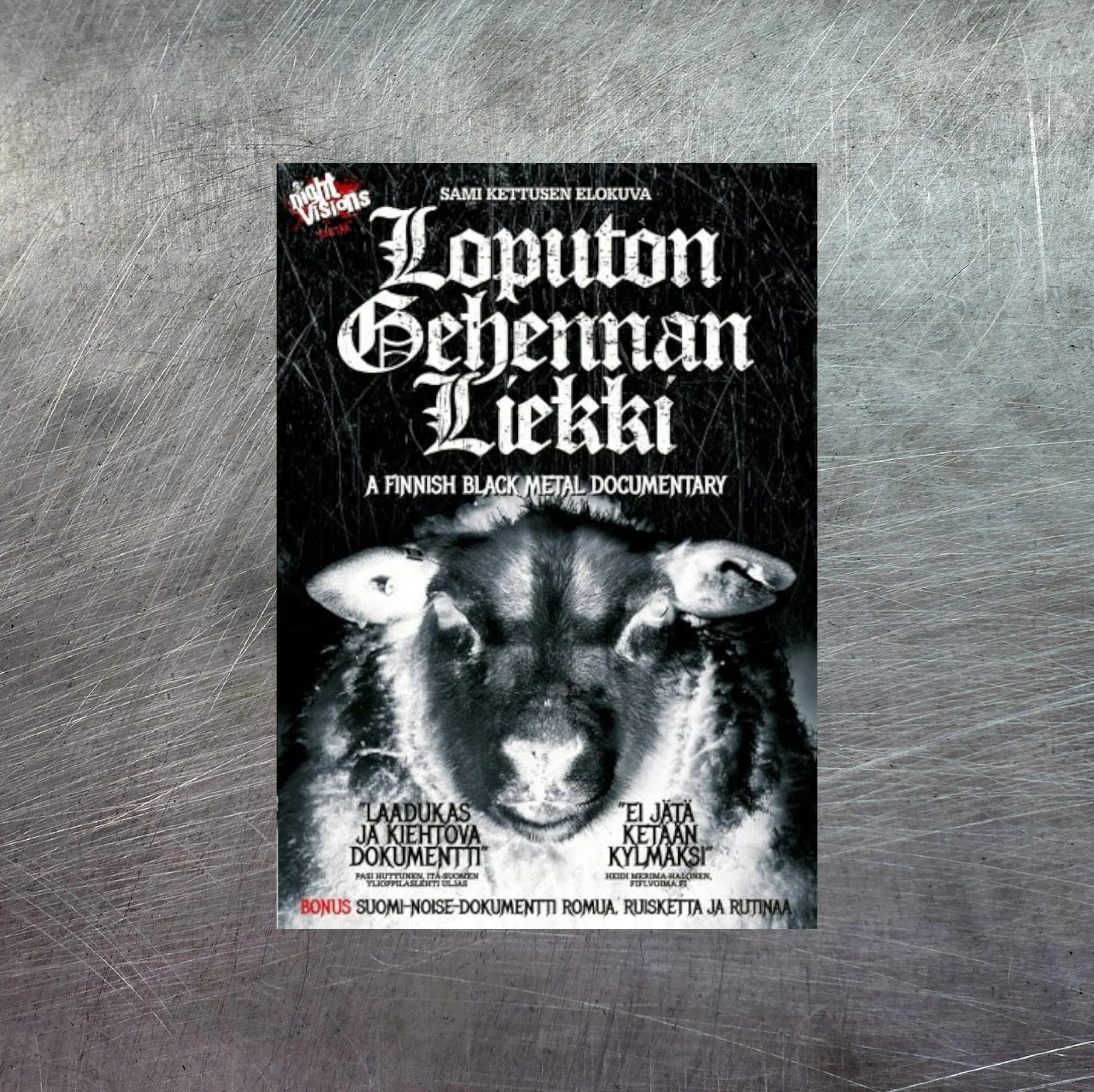 LOPUTON GEHENNAN LIEKKI "A Finnish Black Metal Documentary" DVD