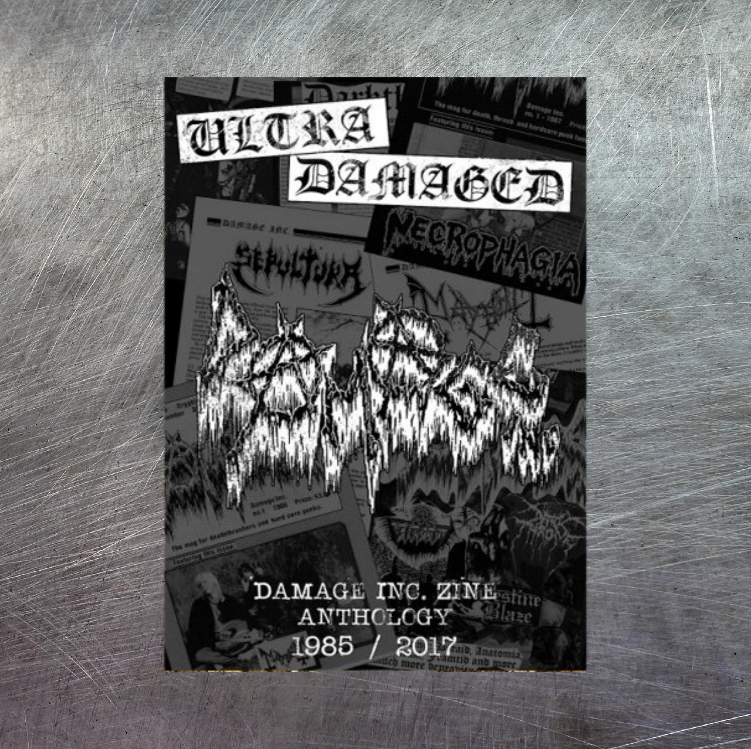 ULTRA DAMAGED - Damage Inc Zine Anthology 1985 / 2017