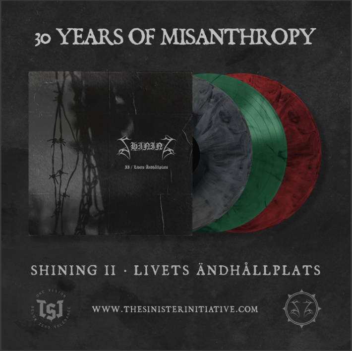 SHINING "II / Livets Ändhållplats" LP