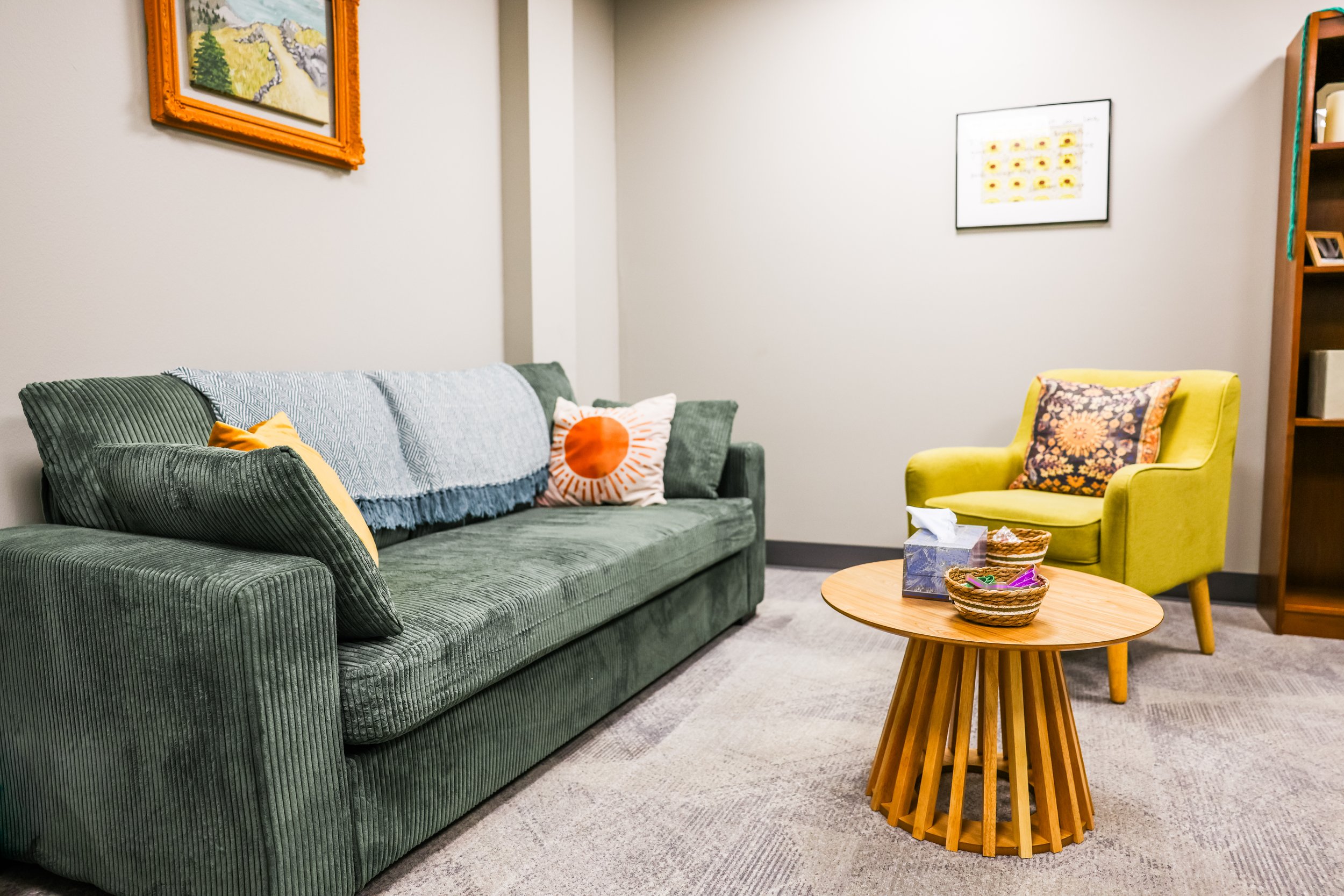 The office of a Licensed Christian Counselor.