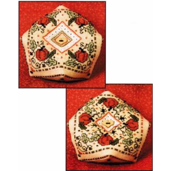 Halloween Pumpkins Biscornu