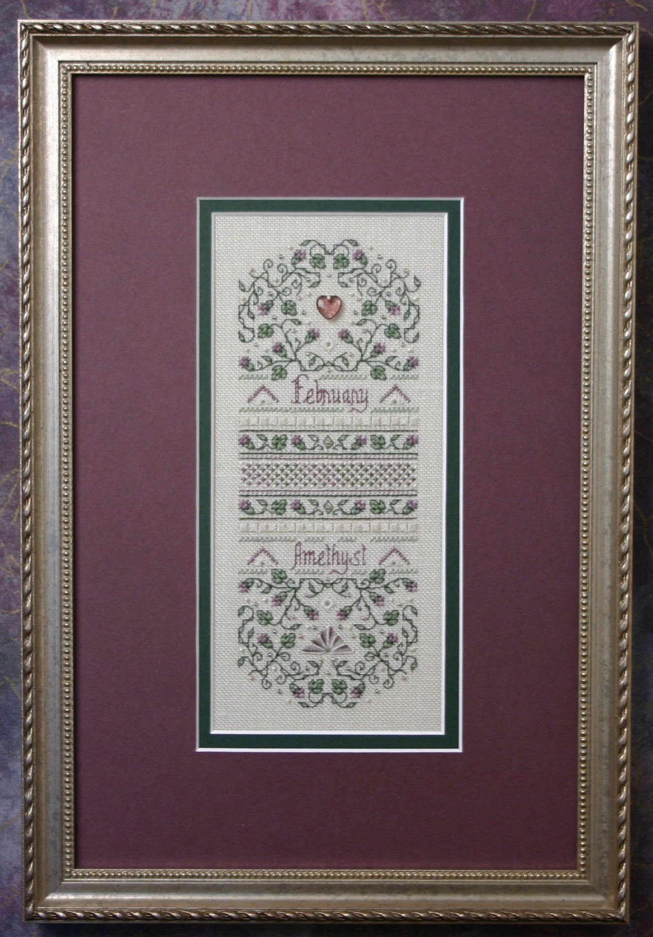 Birthstone Sampler Collection/February - Amethyst and Violet