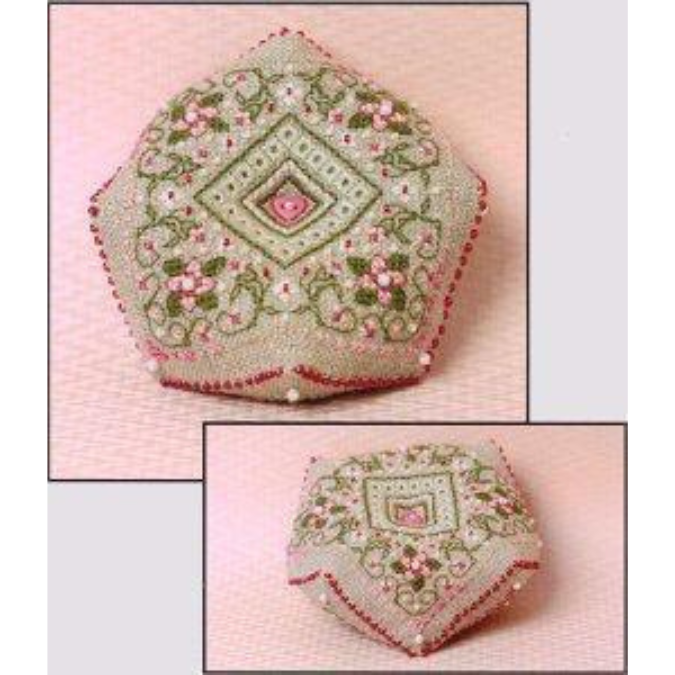 Cherry Blossoms Biscornu