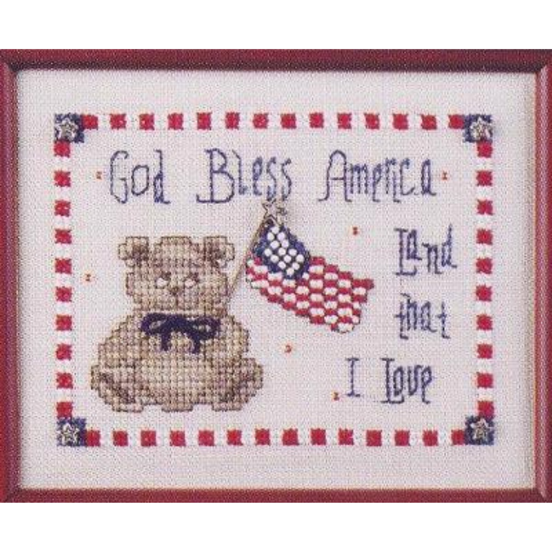 God Bless America Teddy