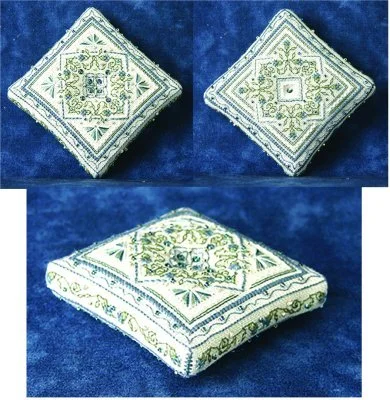 Sparkling Blue Pin Cushion