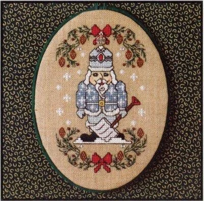 January Snow Chubby Nutcracker