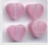 Pink Cats-Eye Luminescent Hearts (4 pkg.),
SV-CP259
Suggested Retail Price: $7.00