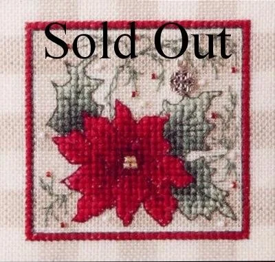 Poinsettia On Gingham