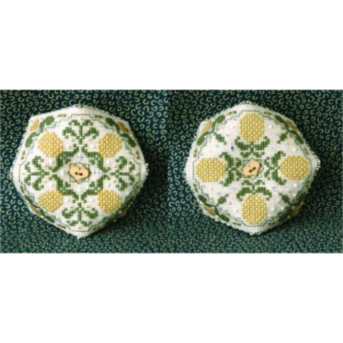 Pretty Pineapples Biscornu CHART PACK