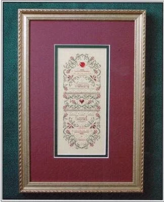 Birthstone Sampler Collection/January - Garnet and Carnation