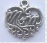 Sterling Silver Mom Heart,
SV-CP198
Suggested Retail Price: $13.50