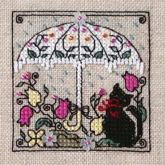 Itty Bitty Kitty – April Showers Make May Flowers