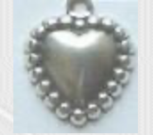 Sterling Silver Beaded Heart,
SV-CP205
Suggested Retail Price: $10.00