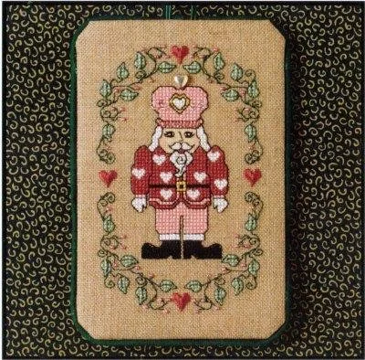 Valentine Hearts Chubby Nutcracker