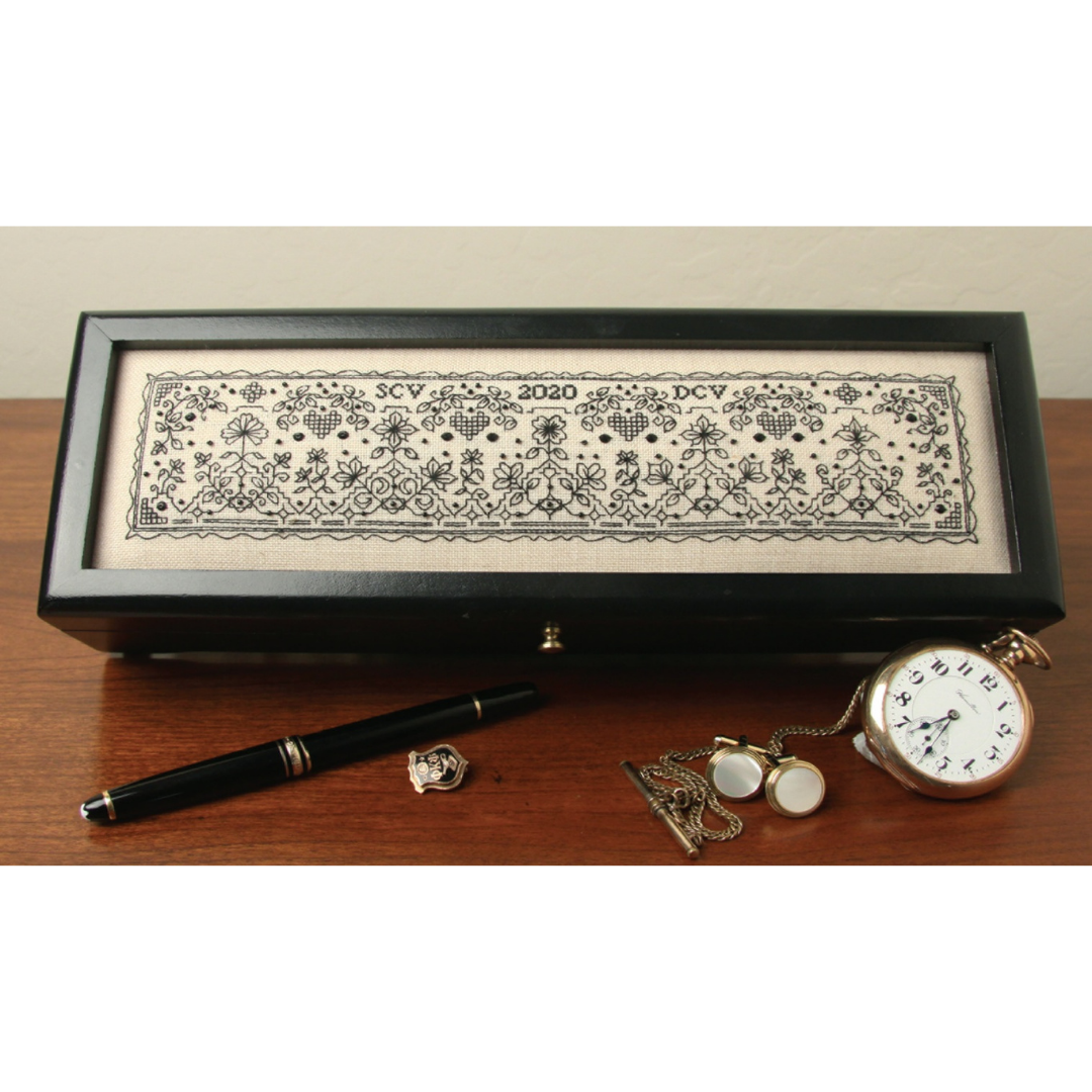 Gentleman’s Blackwork Treasure Box