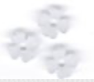 White Flower Beads (3/pkg.),
SV-CP271
Suggested Retail Price: $6.00