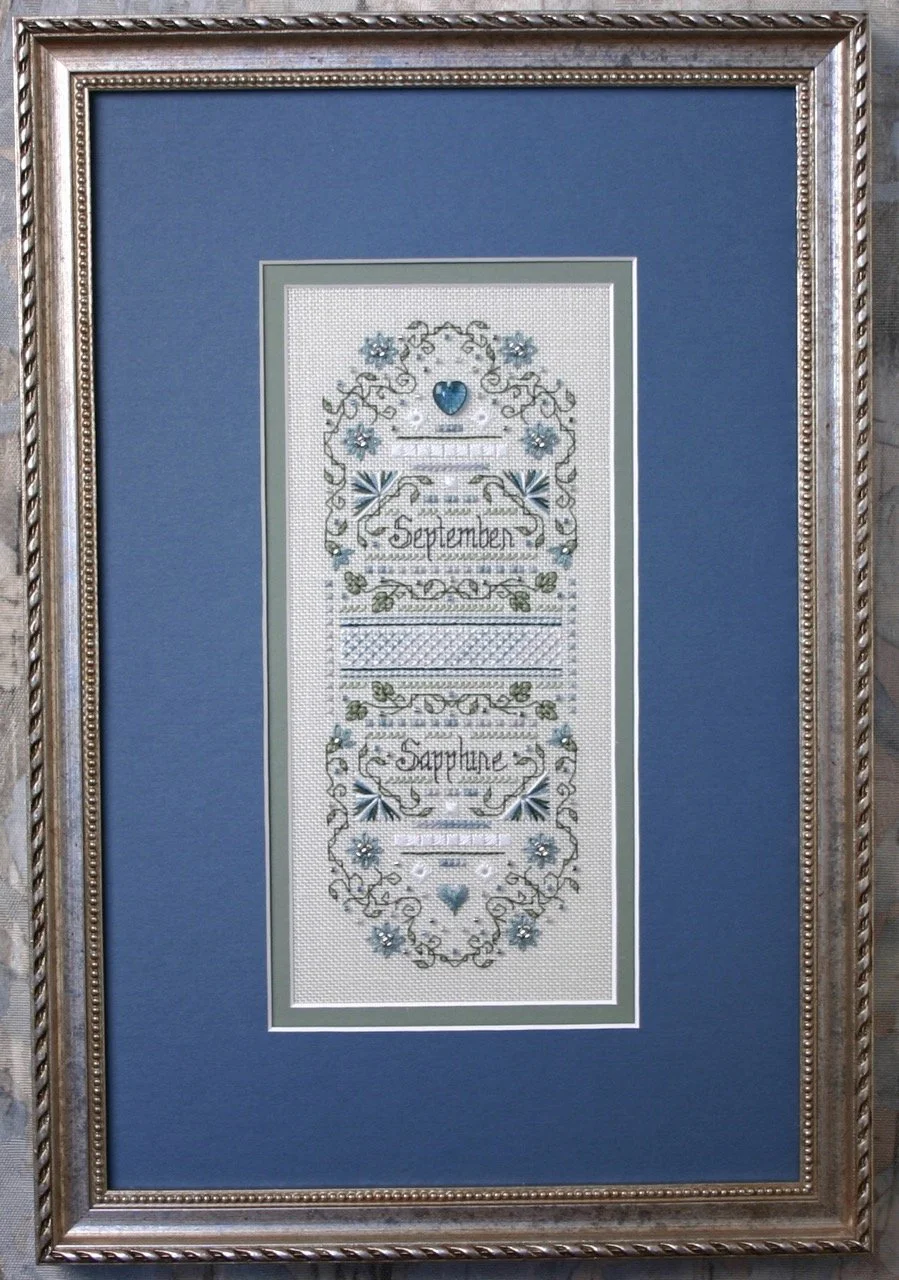 Birthstone Sampler Collection/September - Aster & Sapphire