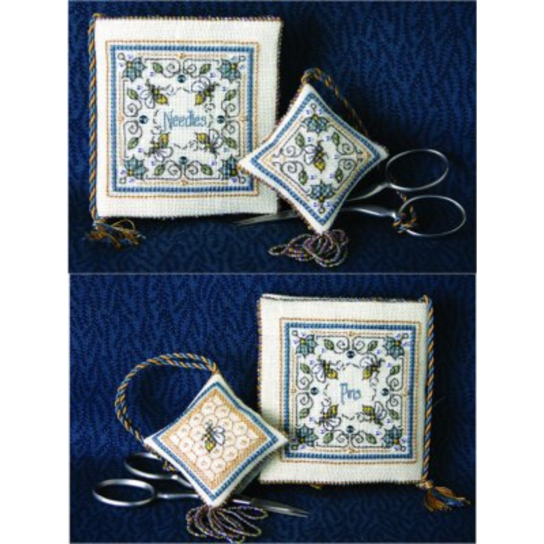 Crystal Honey Needlebook and Fob