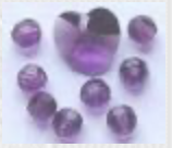 Facetted Amethyst Crystal Bead Pack,
SV-CP196
Suggested Retail Price: $6.00