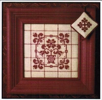 Quaker Potted Flower & Fob