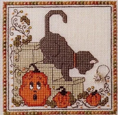 Pumpkin Kitty Chart Pack
