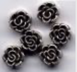 Silver Rosebud Beads (6/pkg.),
SV-CP272
Suggested Retail Price: $6.00