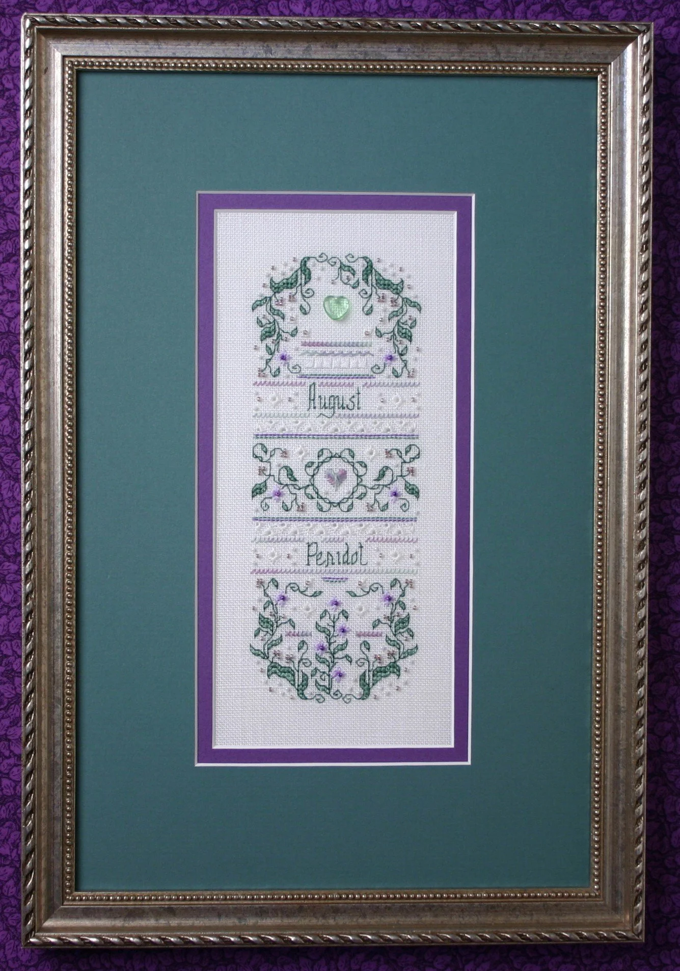 Birthstone Sampler Collection/August - Peridot & Gladiolus