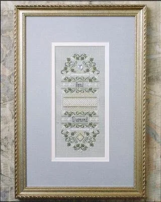 Birthstone Sampler Collection/April - Diamond & Daisy