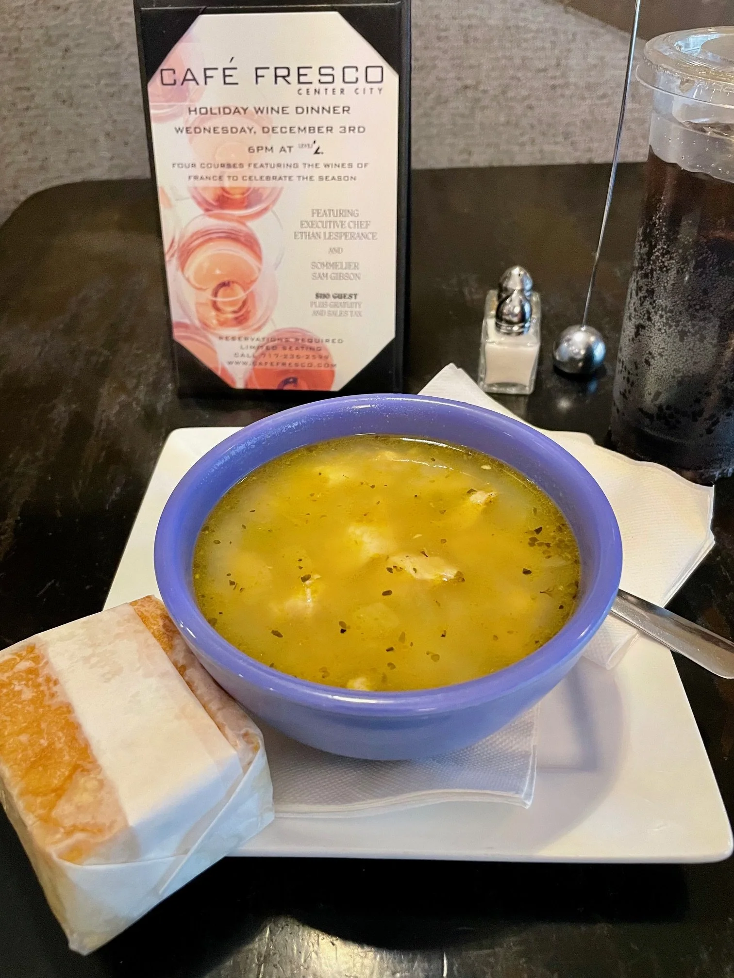 Soup Friday: Cafe Fresco - Chicken Chili