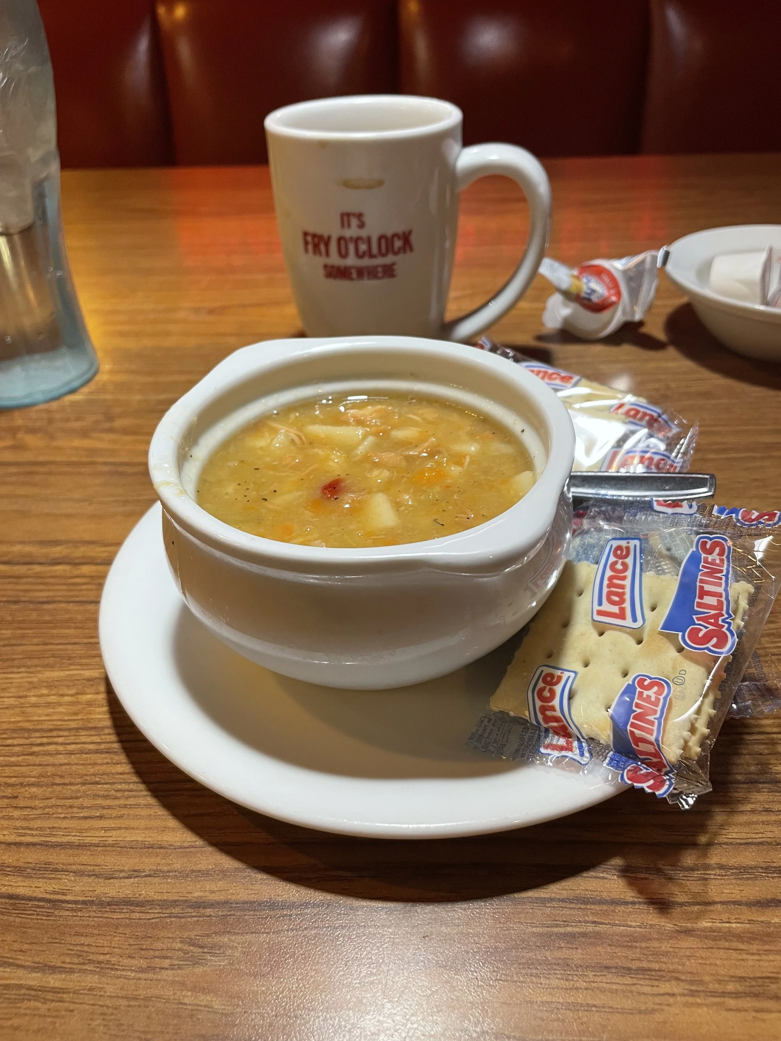Soup Friday: Denny’s - Chicken Noodle