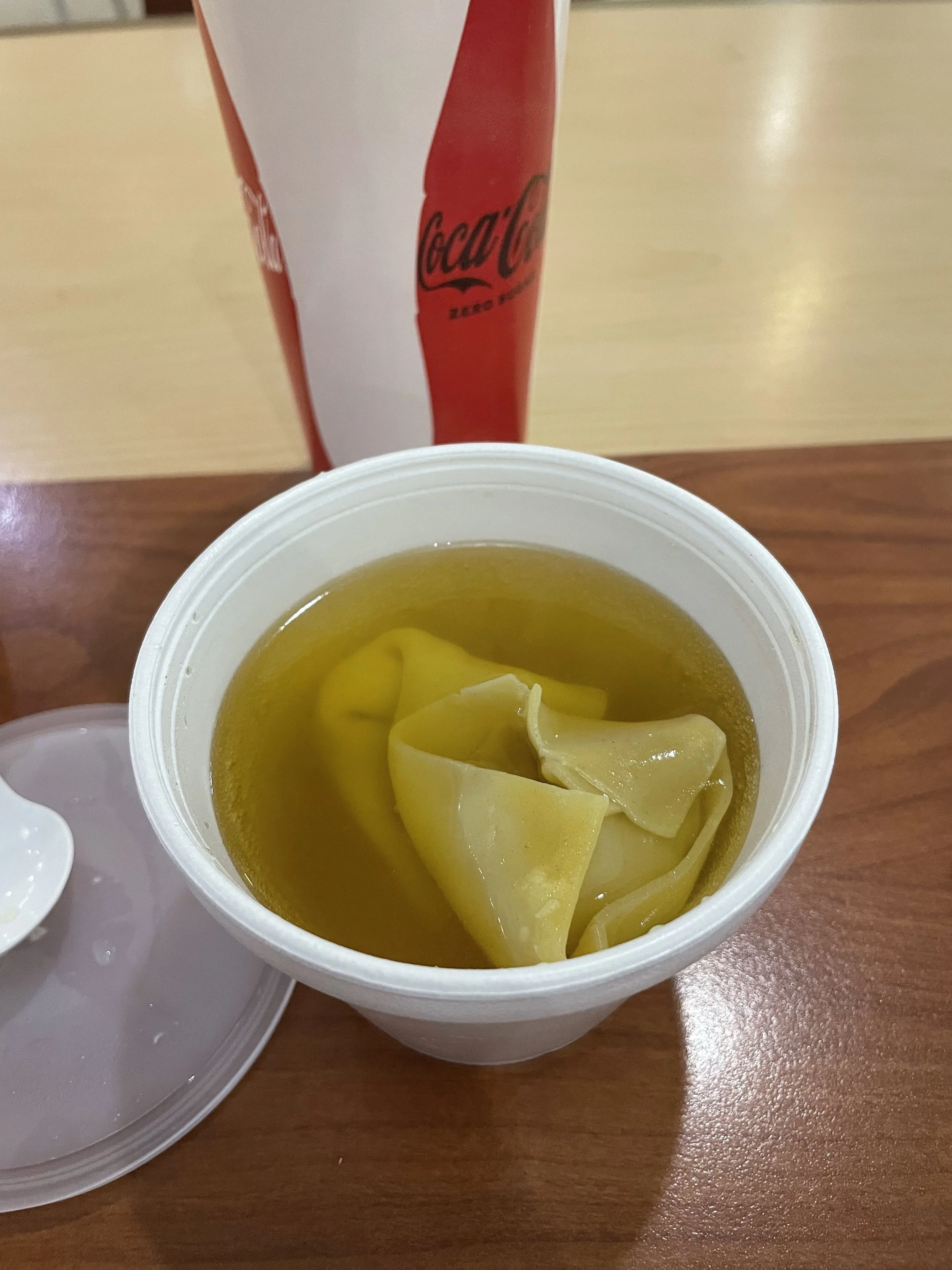 Soup Friday: Panda (Capital City Mall) - Wonton Soup