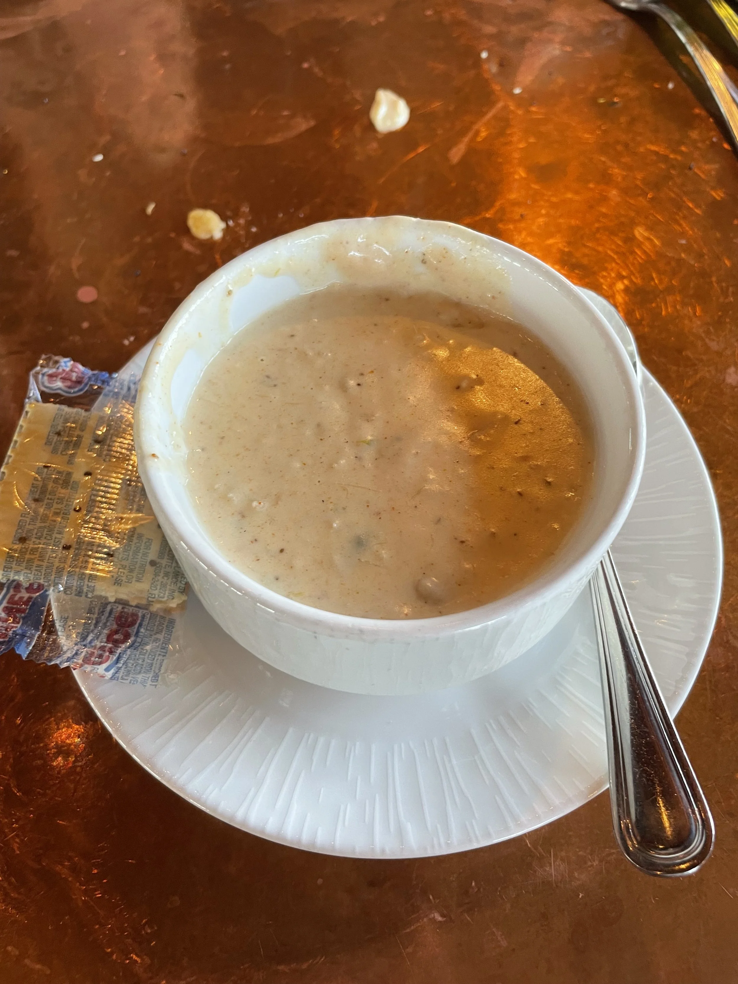 Soup Friday: John Wright Restaurant - Cream of Crab 