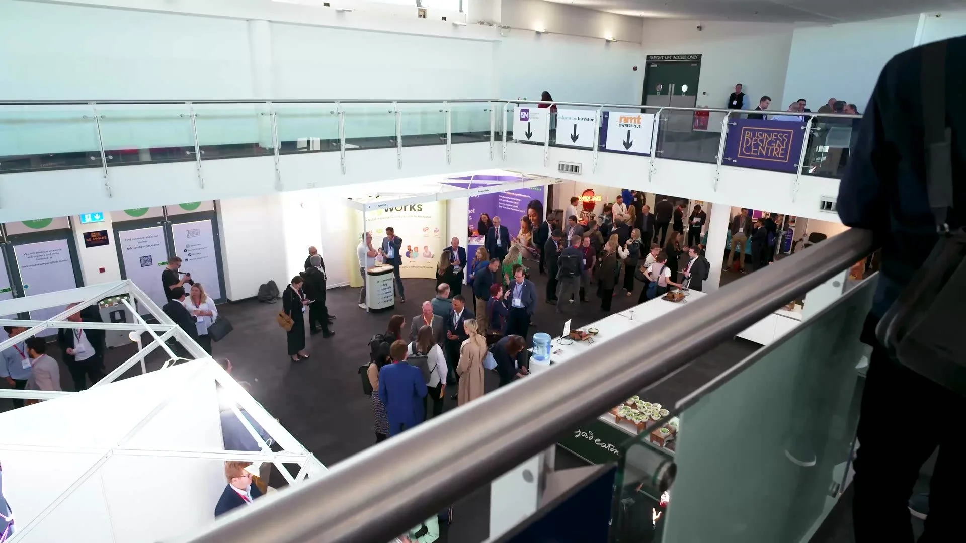 The summit from the gallery