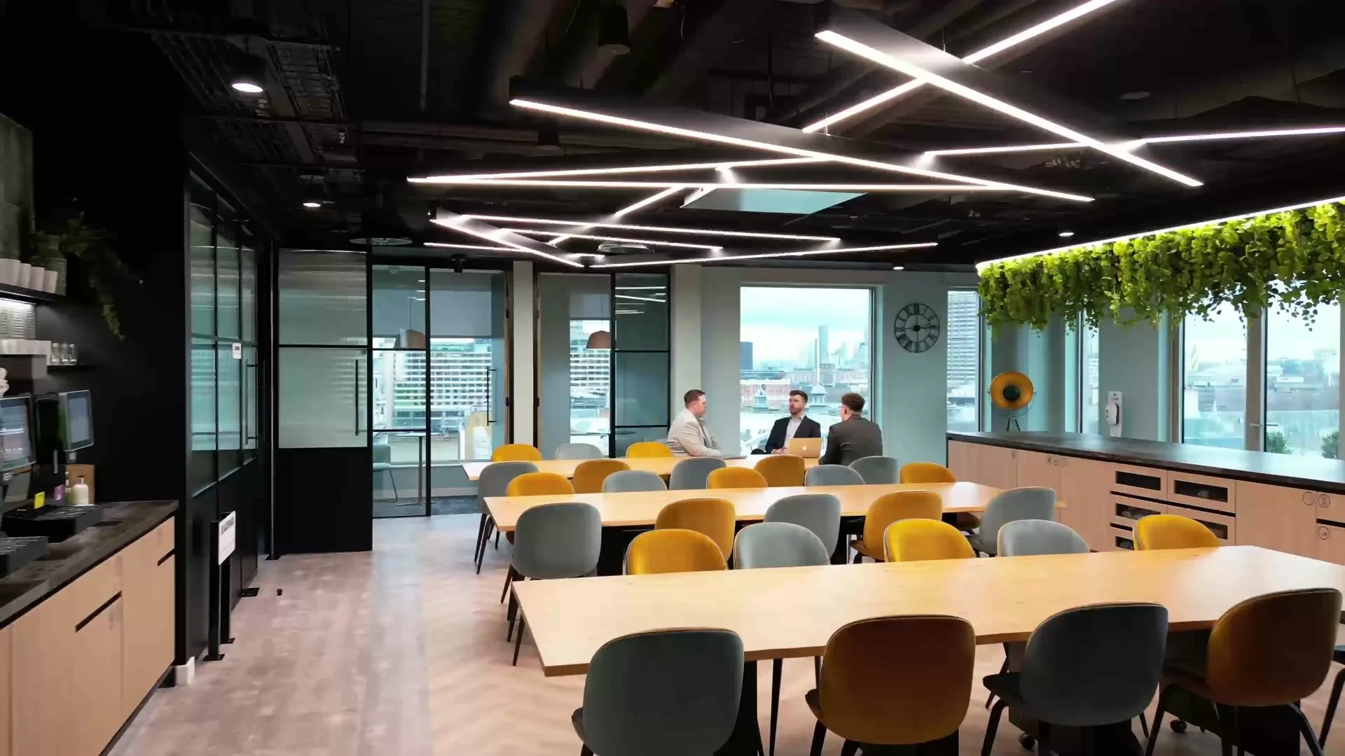 Crossfuze’s open-plan London office