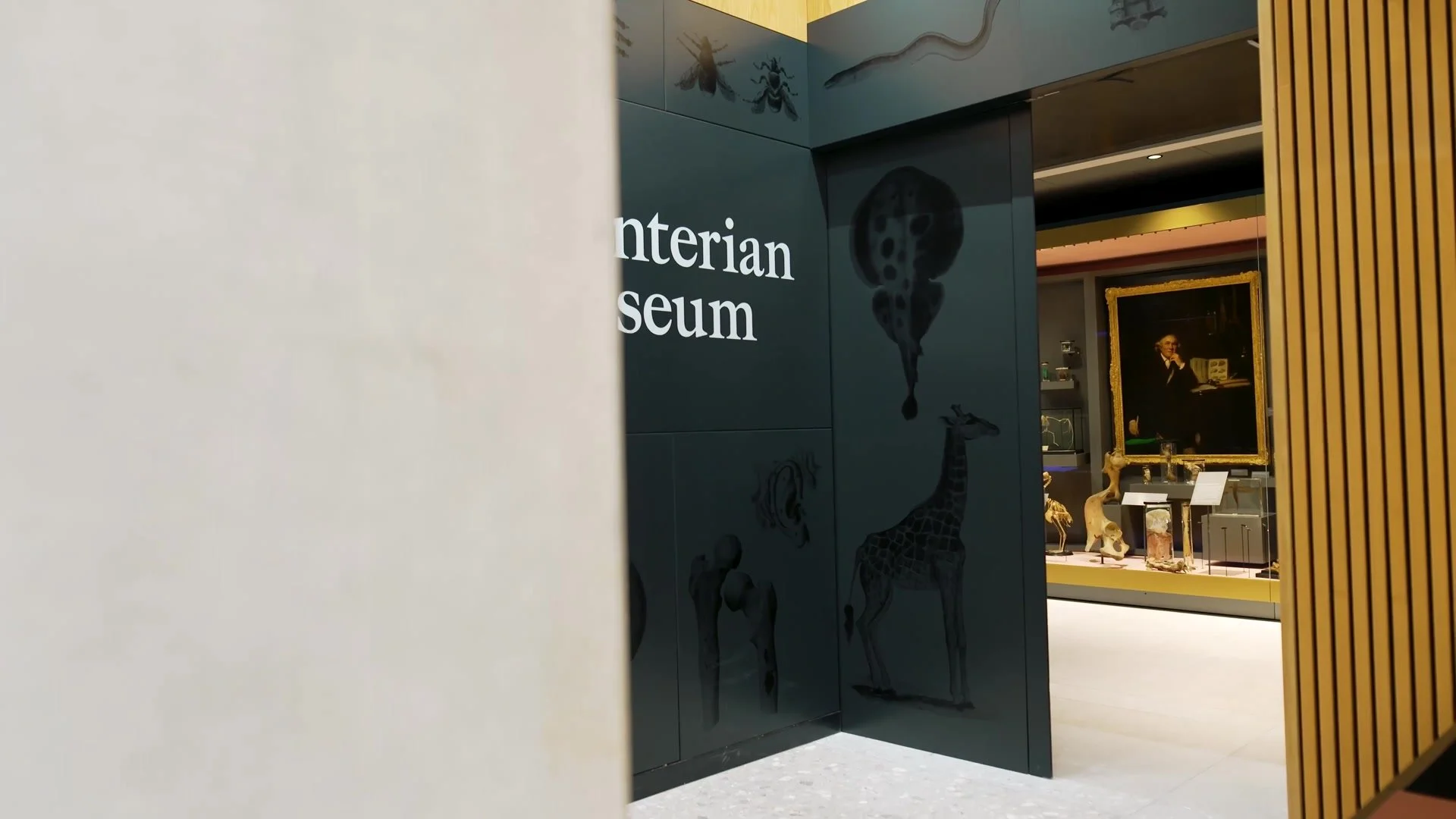 The museum entrance