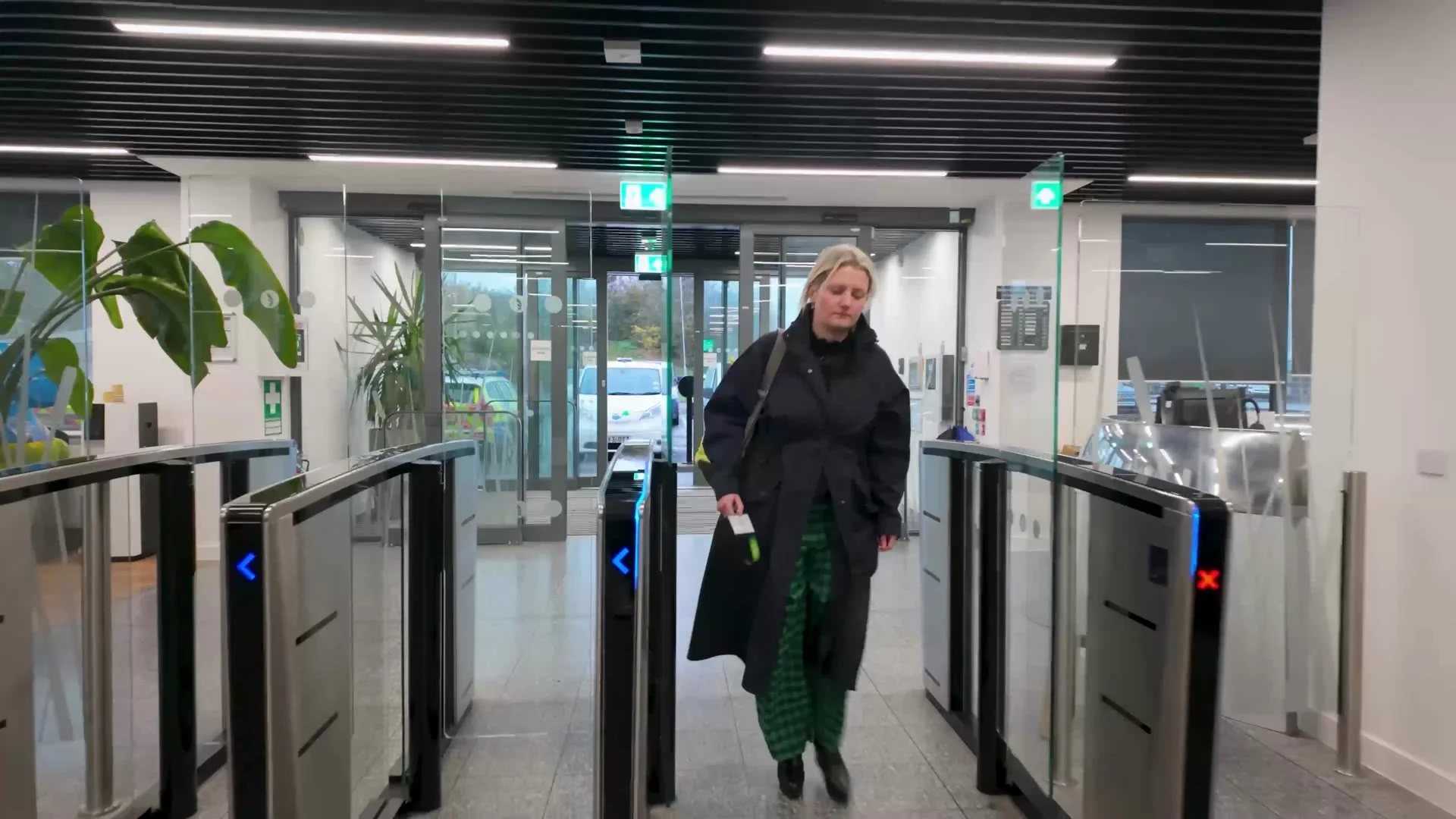 Bristol Airport’s head of PMO arriving at the office