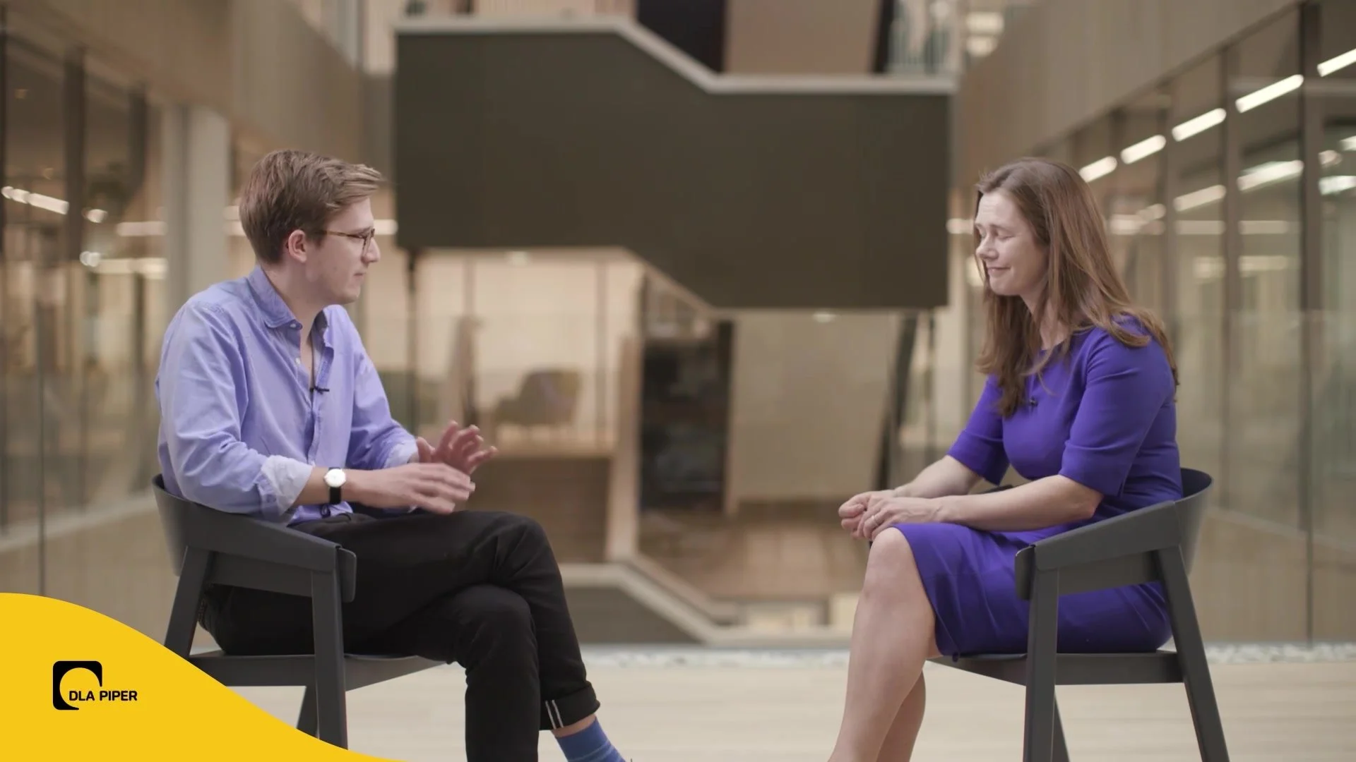 A payments guest in interview