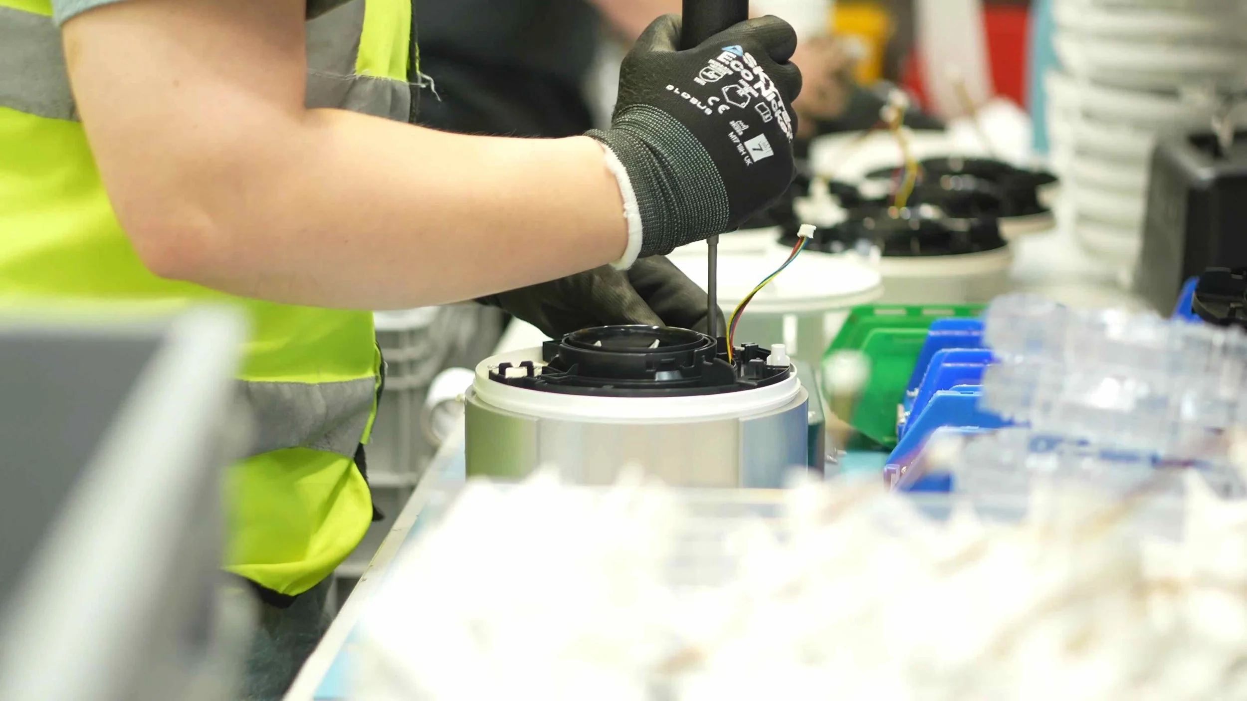 Image of manufacturing video production