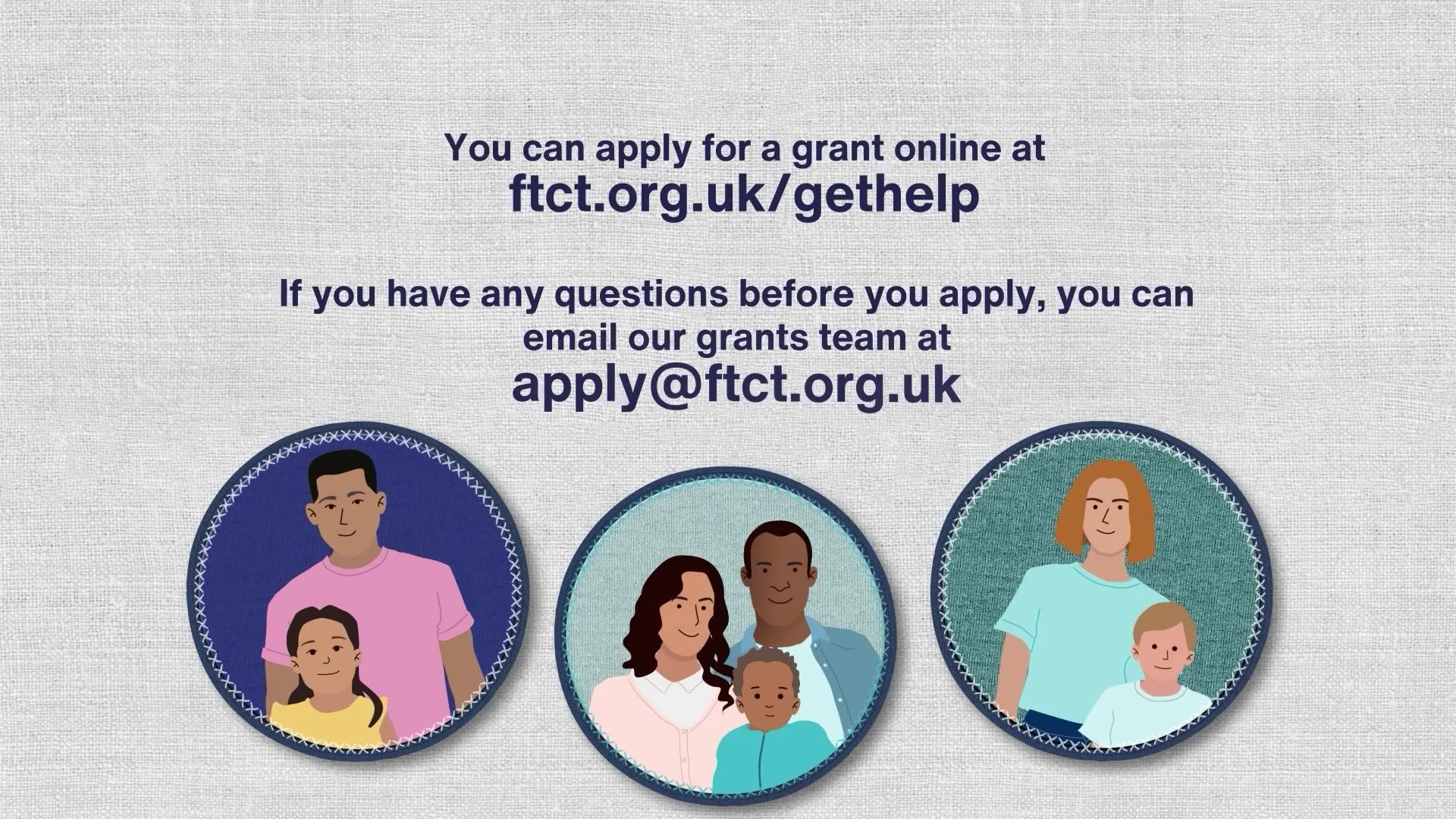 Grants team member reviewing an application