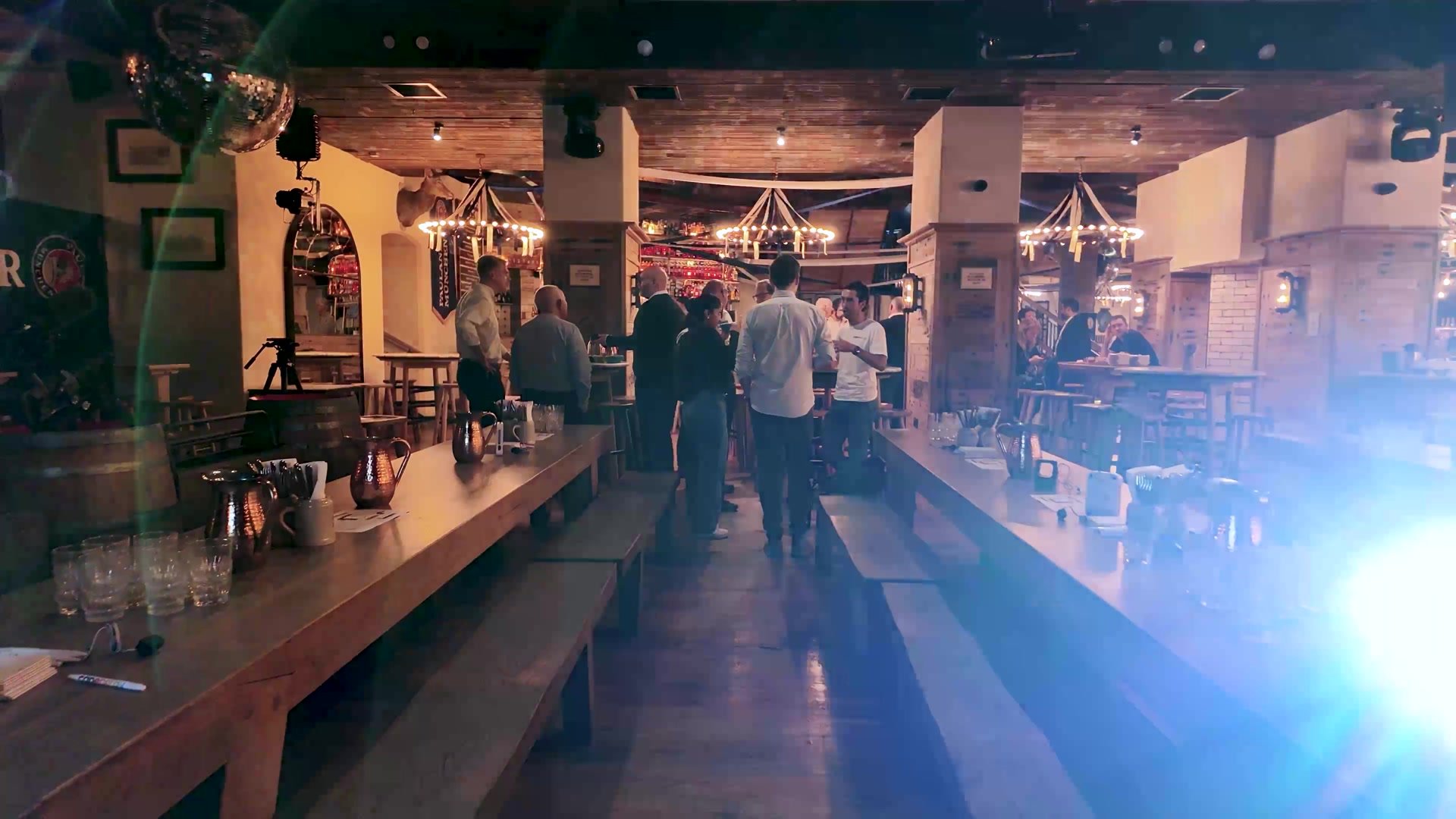 The hospitality venue