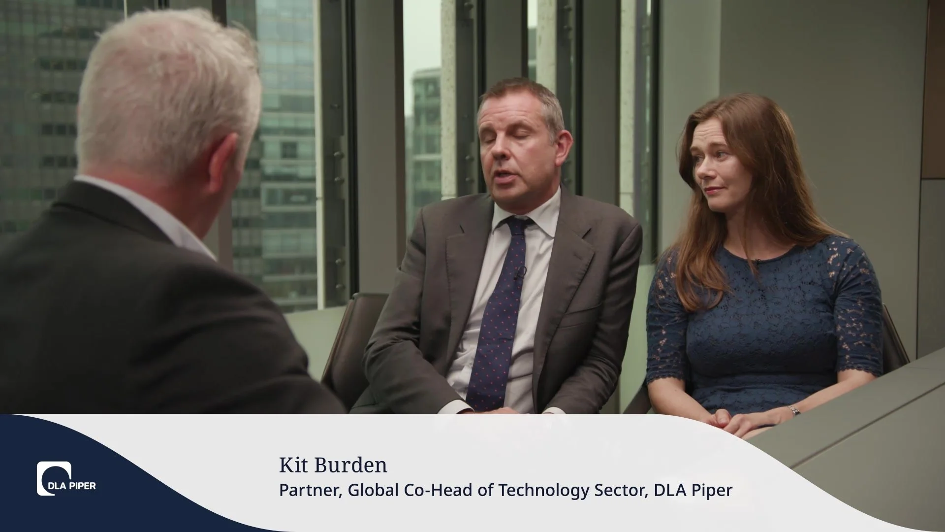 The panel discussing digital transformation