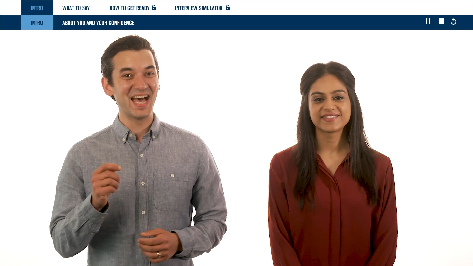 Image of a training video production