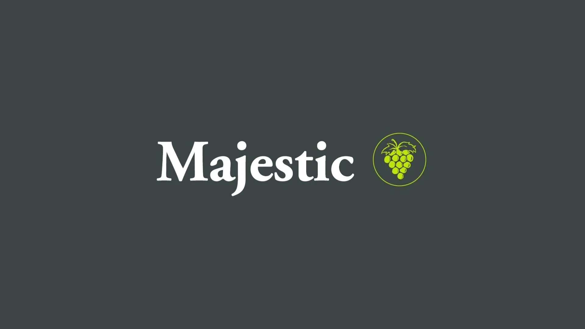 Majestic logo from the animated internal film