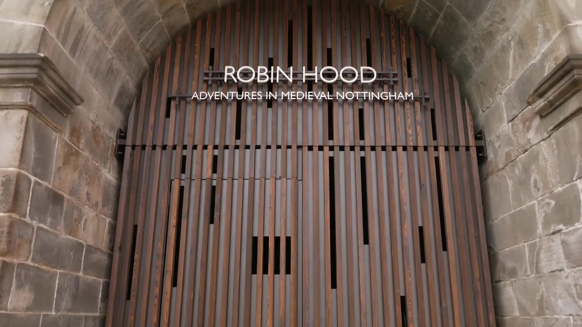 The Robin Hood gallery entrance