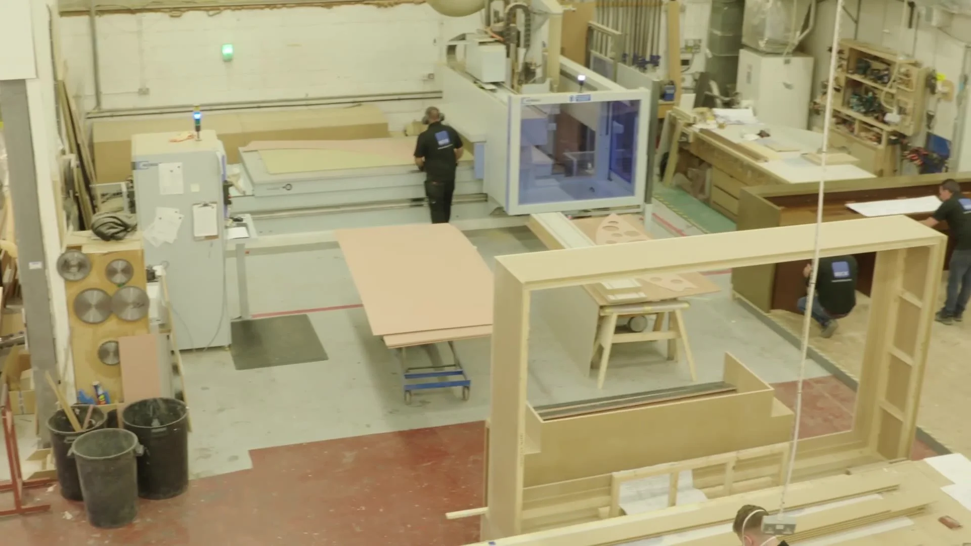 BECK’s joinery workshop
