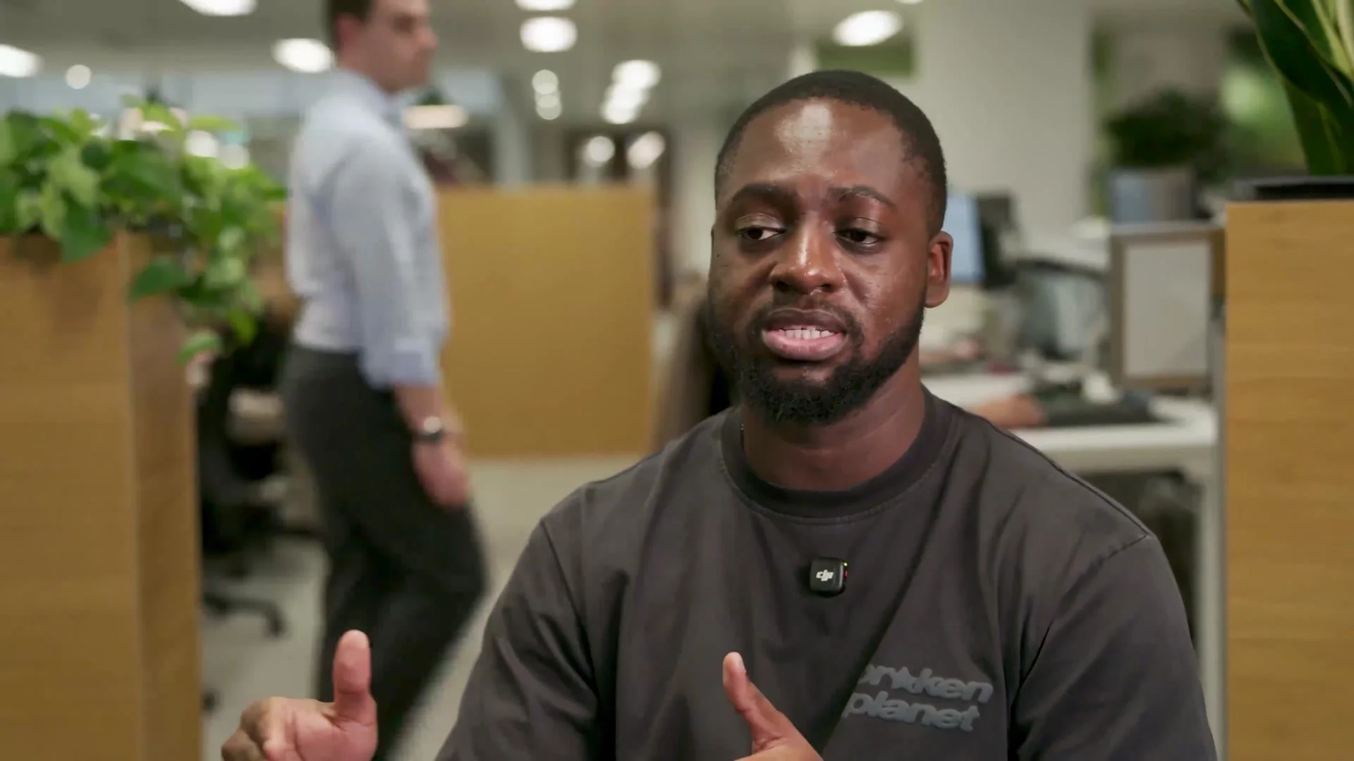 Kwasi Adom-Frimpong, Supervisor at HaysMac, interviewed for the culture film