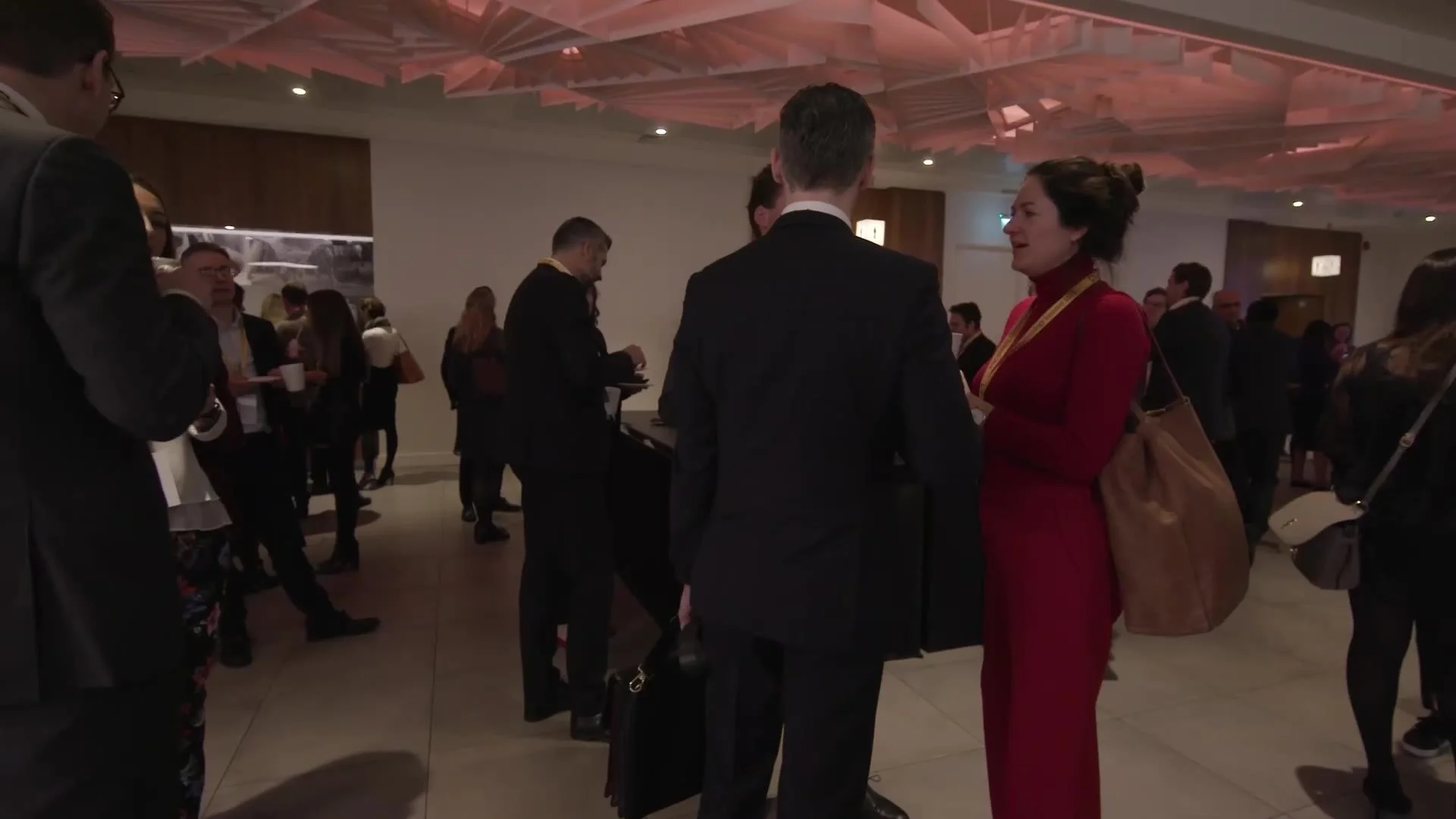 Networking before the sessions