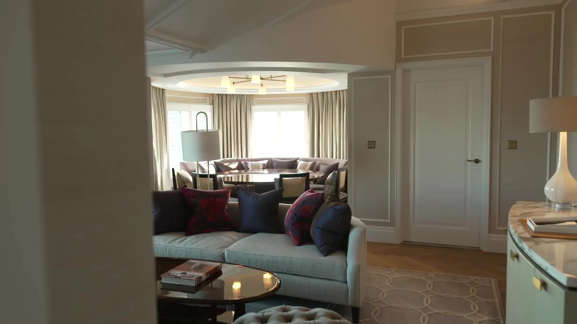 A suite living room