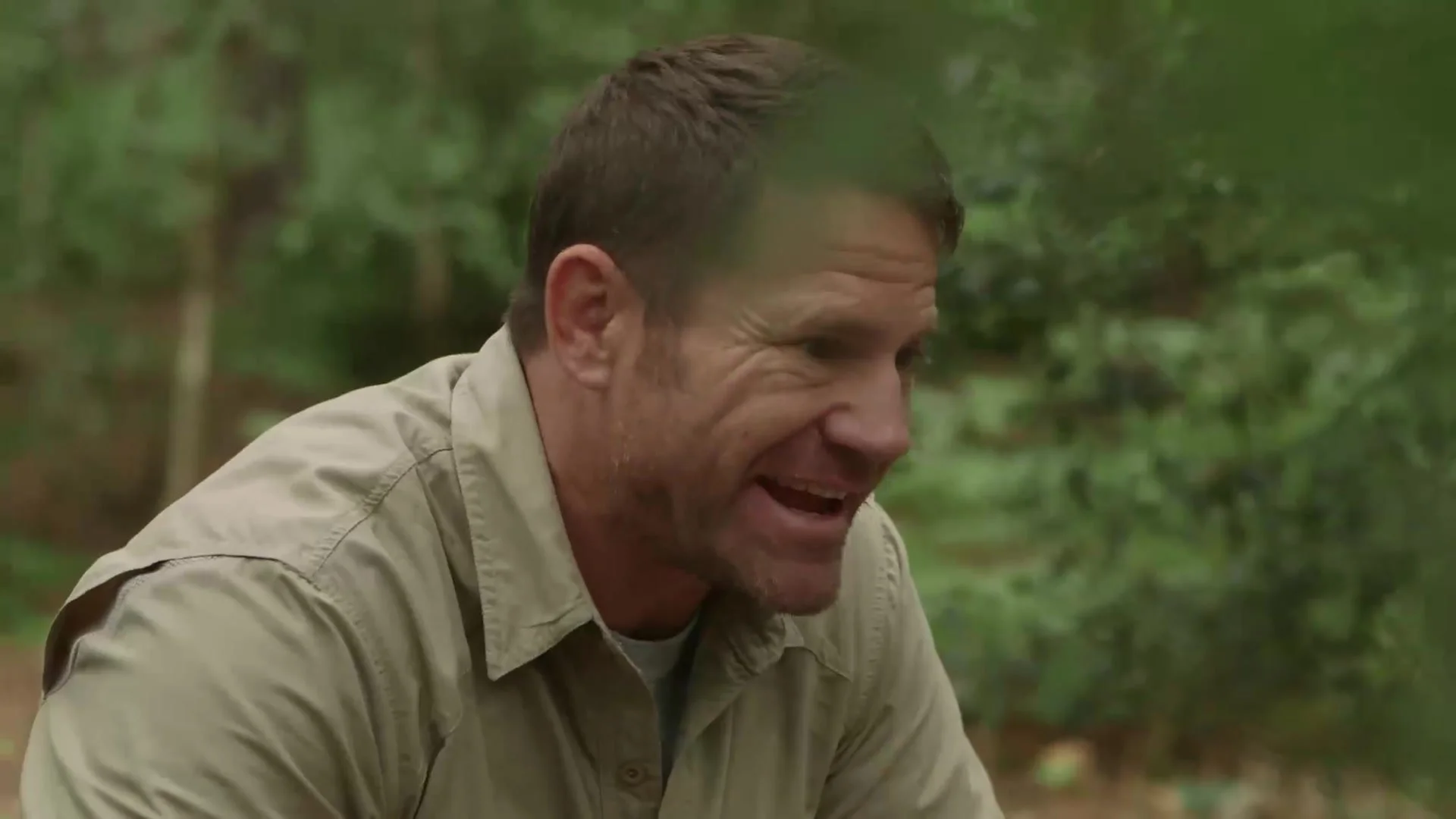 Steve Backshall on the treasure hunt