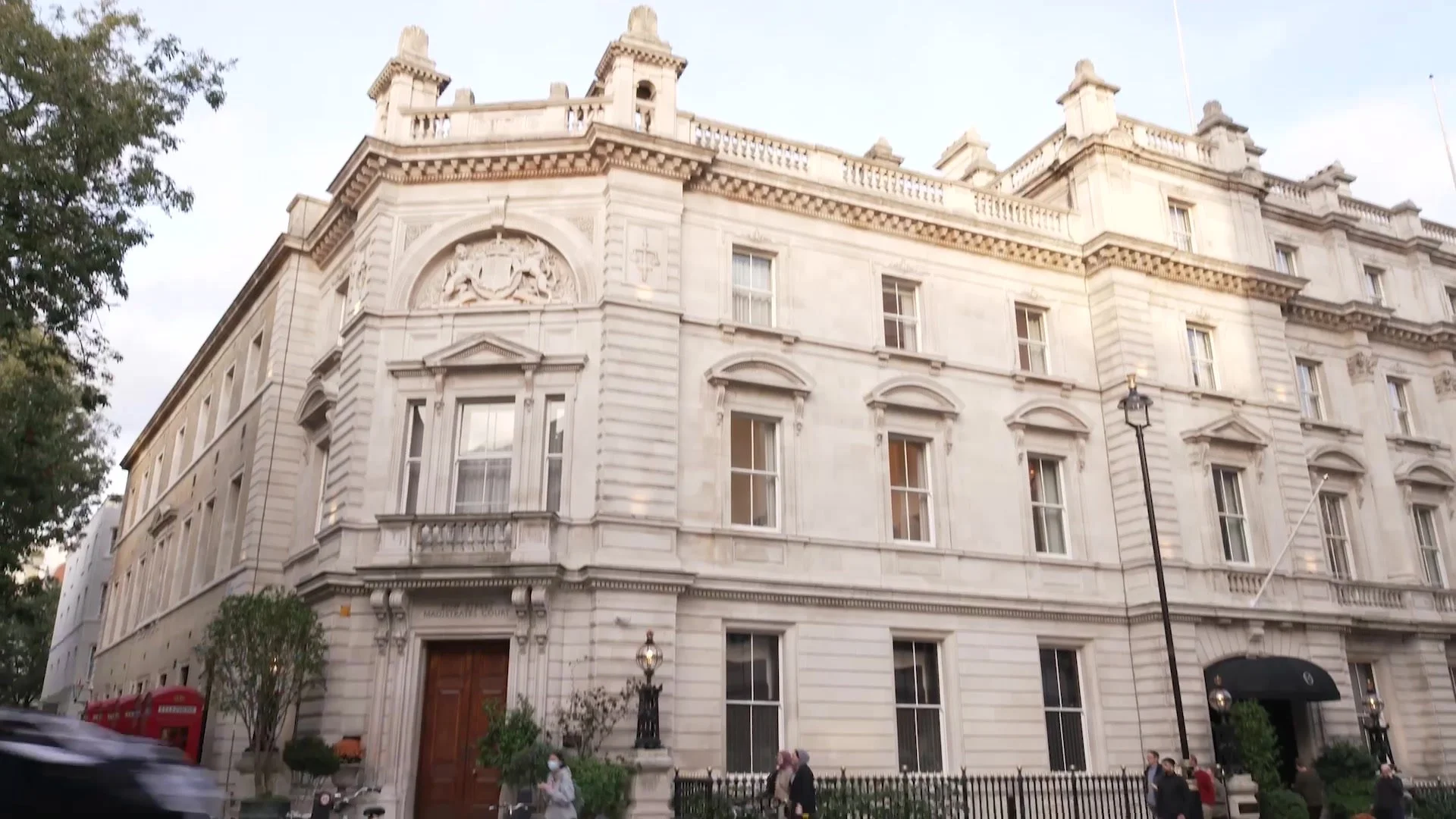 The Bow Street façade